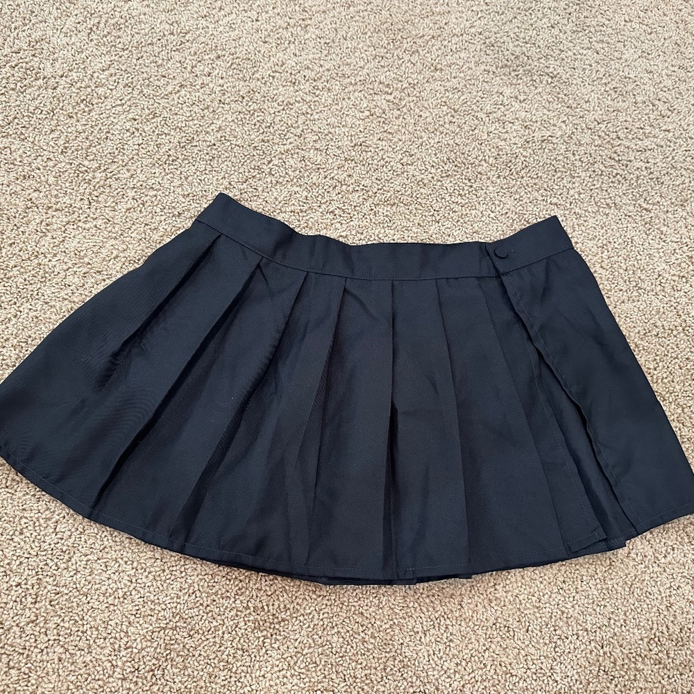 spirit halloween black costume skirt